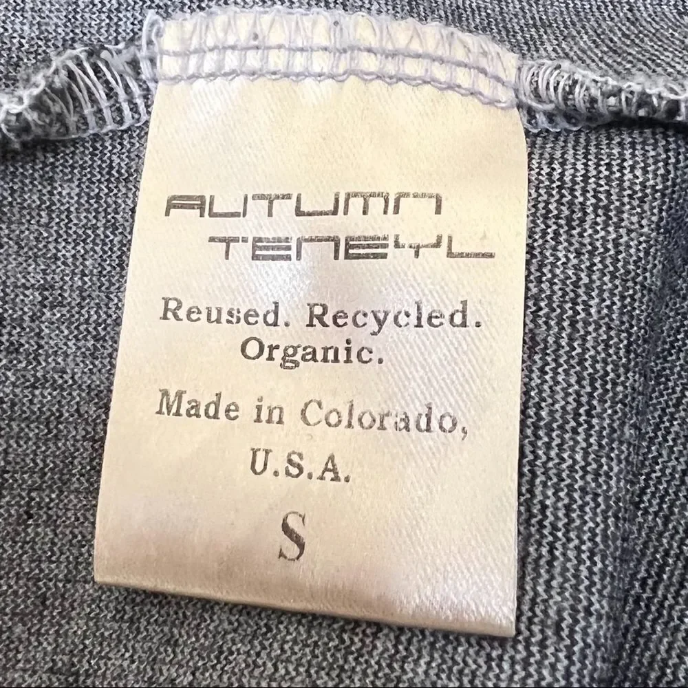 Autumn Teneyl Leggings. Blue. Upcycled. Size Small. Great Condition!!